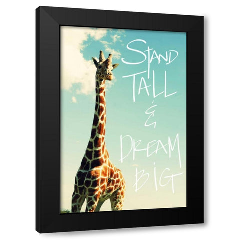 Stand Tall Black Modern Wood Framed Art Print with Double Matting by Bryant, Susan