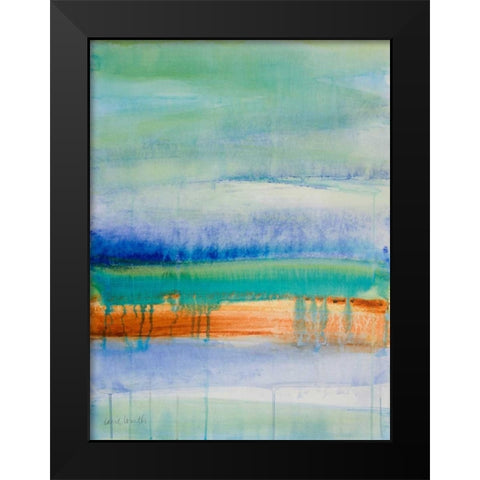 Fahai I Black Modern Wood Framed Art Print by Loreth, Lanie