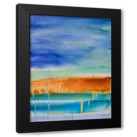 Fahai II Black Modern Wood Framed Art Print by Loreth, Lanie