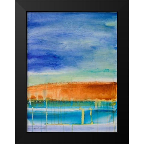Fahai II Black Modern Wood Framed Art Print by Loreth, Lanie