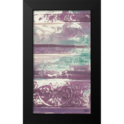 Radiant Sophistication II Black Modern Wood Framed Art Print by Pinto, Patricia