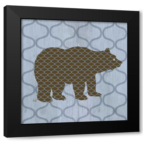 Rustic Nature III Black Modern Wood Framed Art Print with Double Matting by Metz, Andi