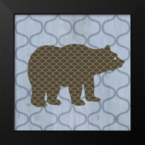 Rustic Nature III Black Modern Wood Framed Art Print by Metz, Andi