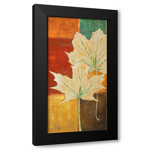 Fall in Love I Black Modern Wood Framed Art Print by Pinto, Patricia