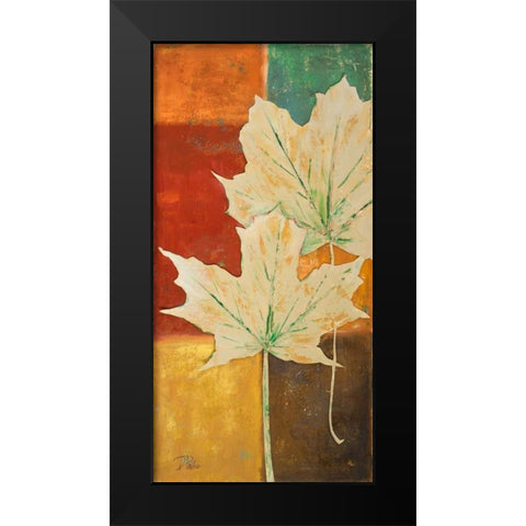 Fall in Love I Black Modern Wood Framed Art Print by Pinto, Patricia