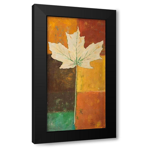 Fall In Love II Black Modern Wood Framed Art Print with Double Matting by Pinto, Patricia