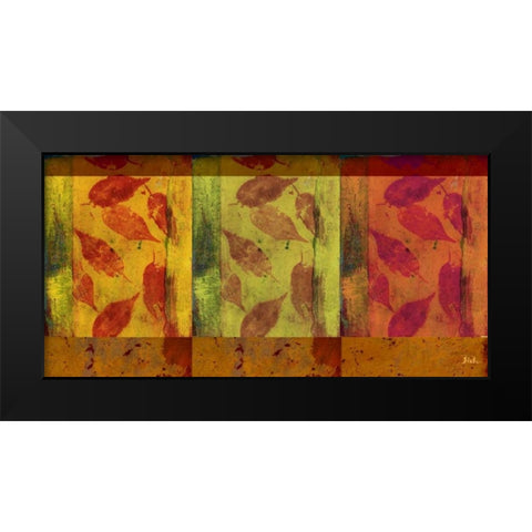 Organic Feast I Black Modern Wood Framed Art Print by Pinto, Patricia