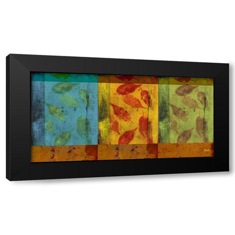 Organic Feast II Black Modern Wood Framed Art Print by Pinto, Patricia