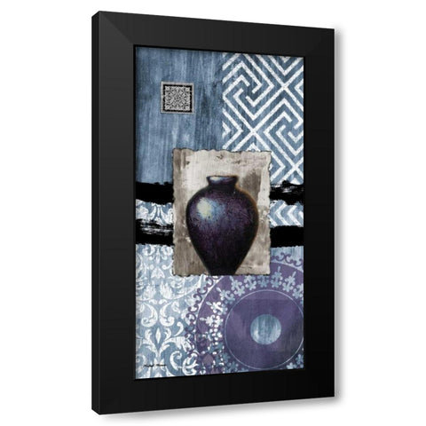 Fall Decorative Black Modern Wood Framed Art Print with Double Matting by Marcon, Michael