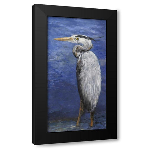 Into the Pond I Black Modern Wood Framed Art Print by Johnson, Walt