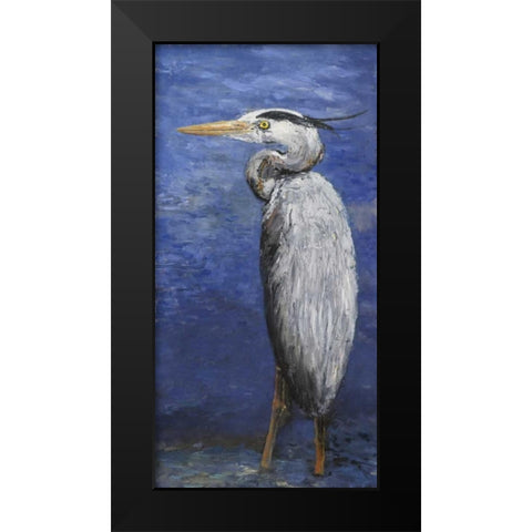 Into the Pond I Black Modern Wood Framed Art Print by Johnson, Walt
