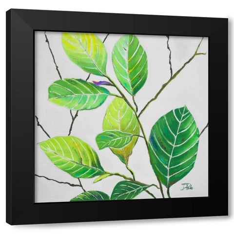 End of Summer II Black Modern Wood Framed Art Print by Pinto, Patricia