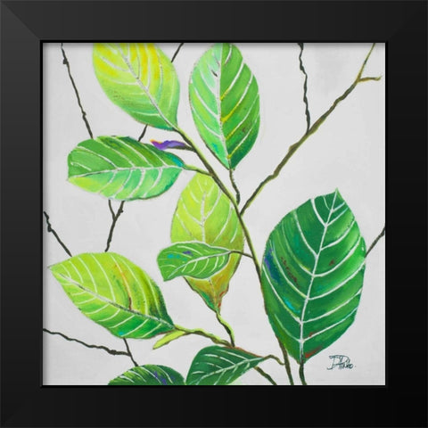 End of Summer II Black Modern Wood Framed Art Print by Pinto, Patricia