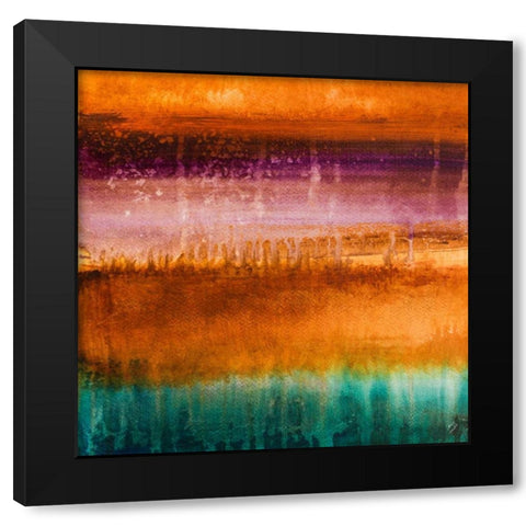 Mountain Majesty Square III Black Modern Wood Framed Art Print with Double Matting by Loreth, Lanie
