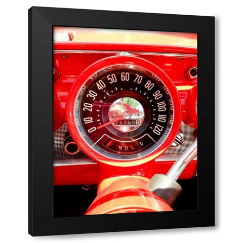 Drive By I Black Modern Wood Framed Art Print by Bryant, Susan