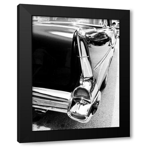 Night Rider IV Black Modern Wood Framed Art Print by Bryant, Susan