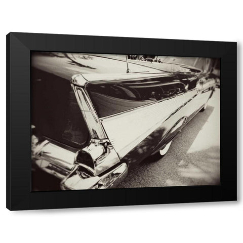 Night Rider II Black Modern Wood Framed Art Print with Double Matting by Bryant, Susan