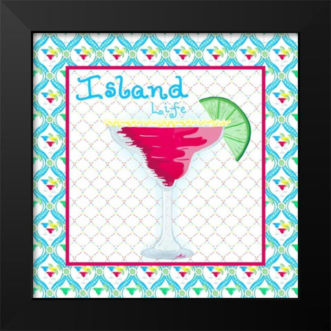 Margarita IV Black Modern Wood Framed Art Print by Metz, Andi