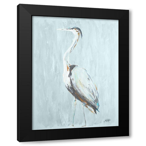 Among the Blue I Black Modern Wood Framed Art Print with Double Matting by DeRice, Julie