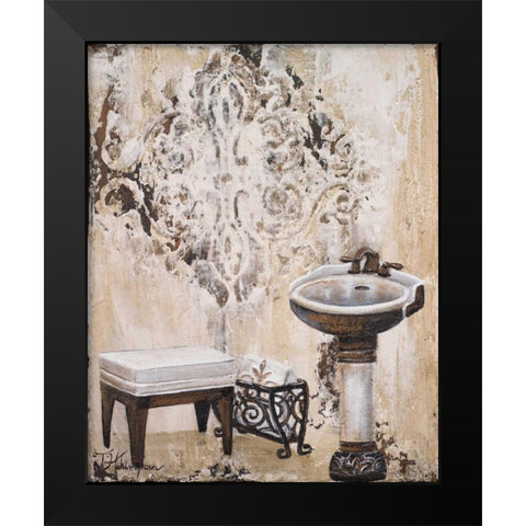 Bronze Bath II Black Modern Wood Framed Art Print by Hakimipour, Tiffany