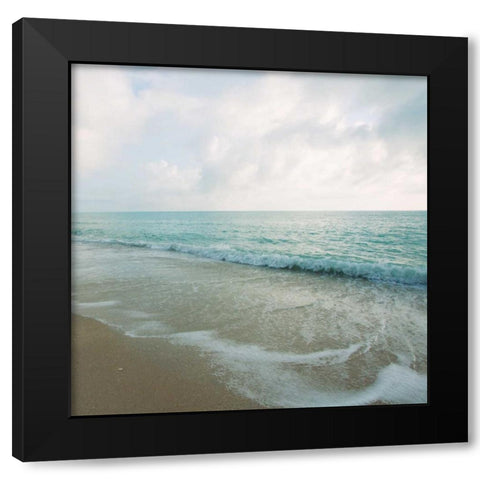 Beach Scene III Black Modern Wood Framed Art Print by Bryant, Susan
