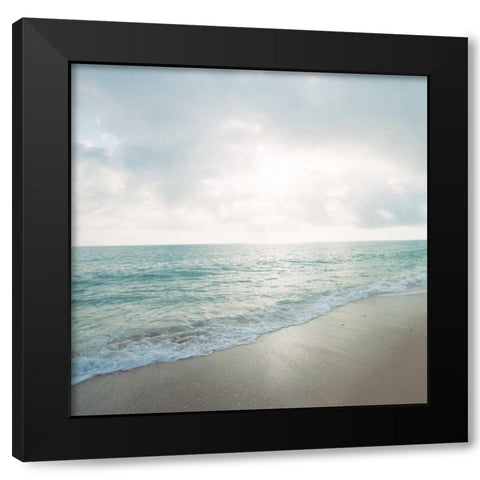 Beach Scene IV Black Modern Wood Framed Art Print by Bryant, Susan