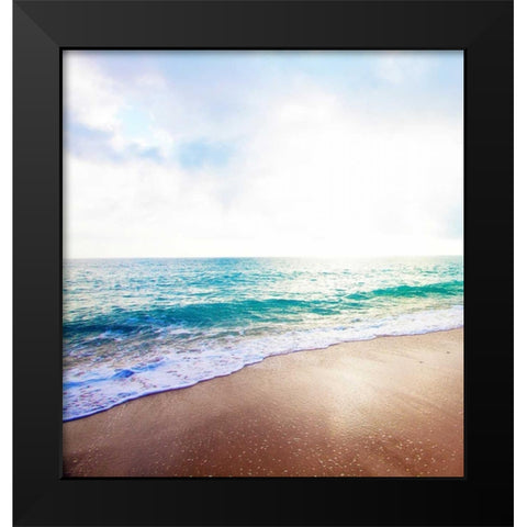 Golden Sands II Black Modern Wood Framed Art Print by Bryant, Susan