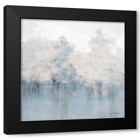 Blue East of Edinbourgh Black Modern Wood Framed Art Print by Loreth, Lanie