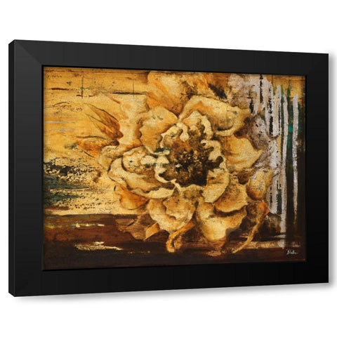 Elegance I Black Modern Wood Framed Art Print with Double Matting by Pinto, Patricia