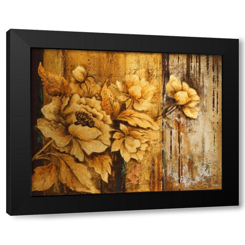 Elegance II Black Modern Wood Framed Art Print with Double Matting by Pinto, Patricia