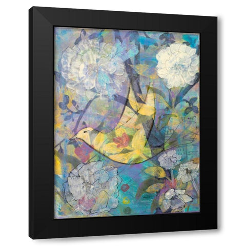 No Limits Black Modern Wood Framed Art Print with Double Matting by Maria, Robin
