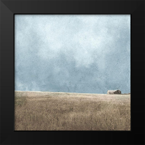 After the Storm Blue Sky Black Modern Wood Framed Art Print by Mabat, Ynon