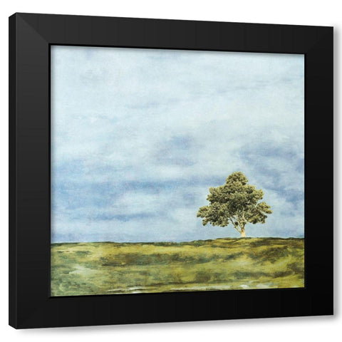 Summer Oak Black Modern Wood Framed Art Print by Mabat, Ynon