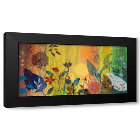 Daylight Has Spoken Black Modern Wood Framed Art Print with Double Matting by Maria, Robin