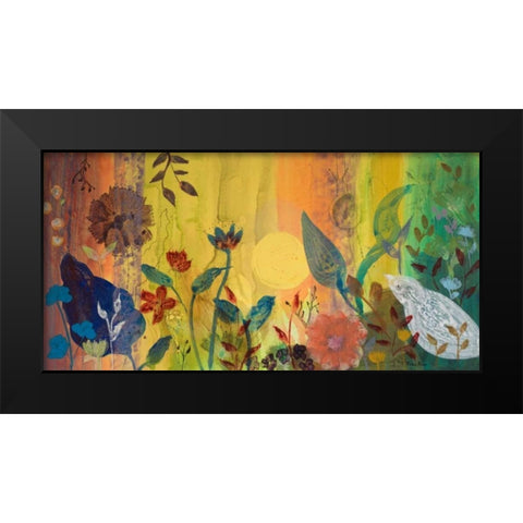 Daylight Has Spoken Black Modern Wood Framed Art Print by Maria, Robin