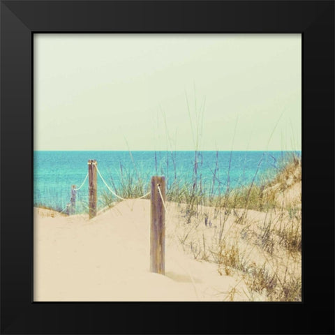 Beyond the Horizon II Black Modern Wood Framed Art Print by Peck, Gail