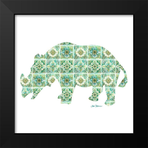 French Wild II Black Modern Wood Framed Art Print by Gaynor, Janice