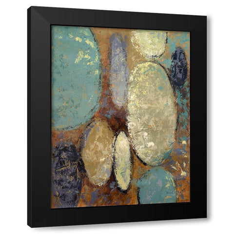 Spatial Spaces II Black Modern Wood Framed Art Print with Double Matting by Loreth, Lanie