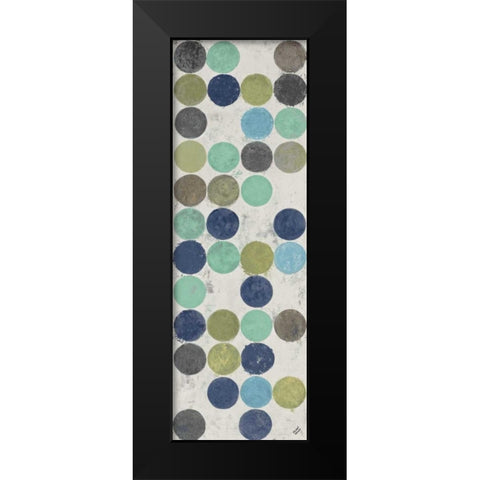 Cream Modulation I Black Modern Wood Framed Art Print by Marcon, Michael