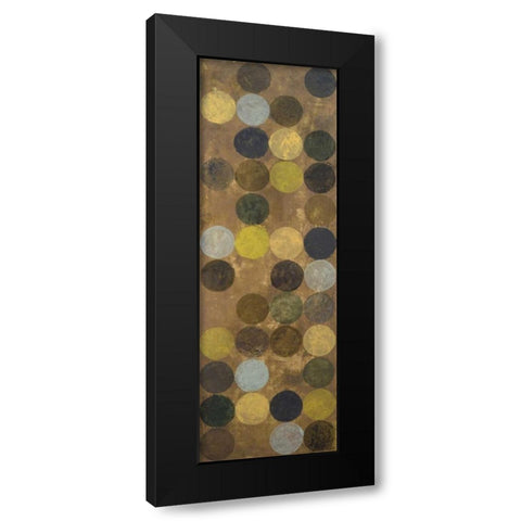 Modulation I Black Modern Wood Framed Art Print with Double Matting by Marcon, Michael