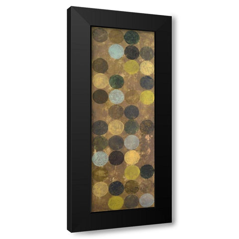 Modulation II Black Modern Wood Framed Art Print with Double Matting by Marcon, Michael