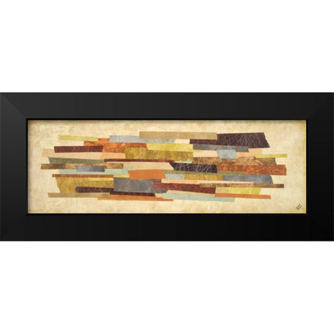 Elemental I Black Modern Wood Framed Art Print by Marcon, Michael