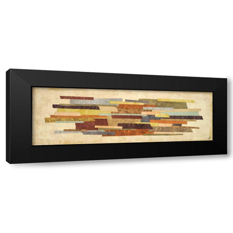 Elemental II Black Modern Wood Framed Art Print by Marcon, Michael
