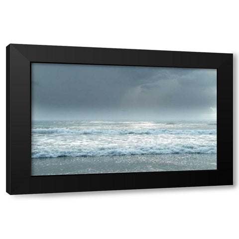 Daytona Storm I Black Modern Wood Framed Art Print with Double Matting by Nawrocke, Bruce