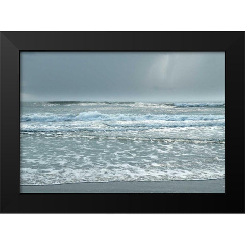 Daytona Storm II Black Modern Wood Framed Art Print by Nawrocke, Bruce
