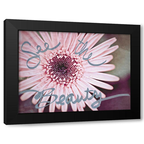 See the Beauty Black Modern Wood Framed Art Print with Double Matting by Bryant, Susan