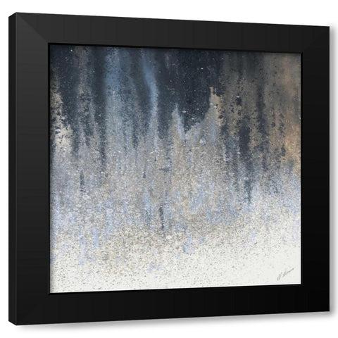 Summer Woods Square I Black Modern Wood Framed Art Print by Mercado, M.
