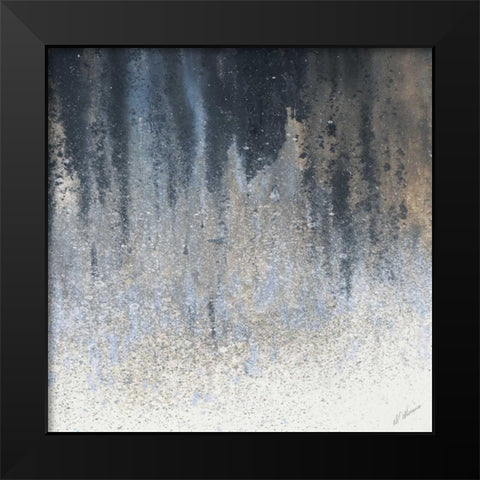 Summer Woods Square I Black Modern Wood Framed Art Print by Mercado, M.