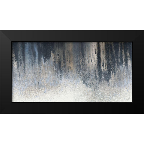 Summer Woods Black Modern Wood Framed Art Print by Mercado, M.