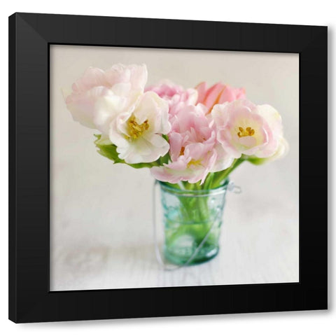 Casual Morning up Close Black Modern Wood Framed Art Print with Double Matting by Gardner, Sarah